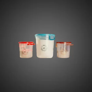 Appollo Handy Container | Buy Plastic Storage - Set of 3 | Food Storage Jar | Mayaar